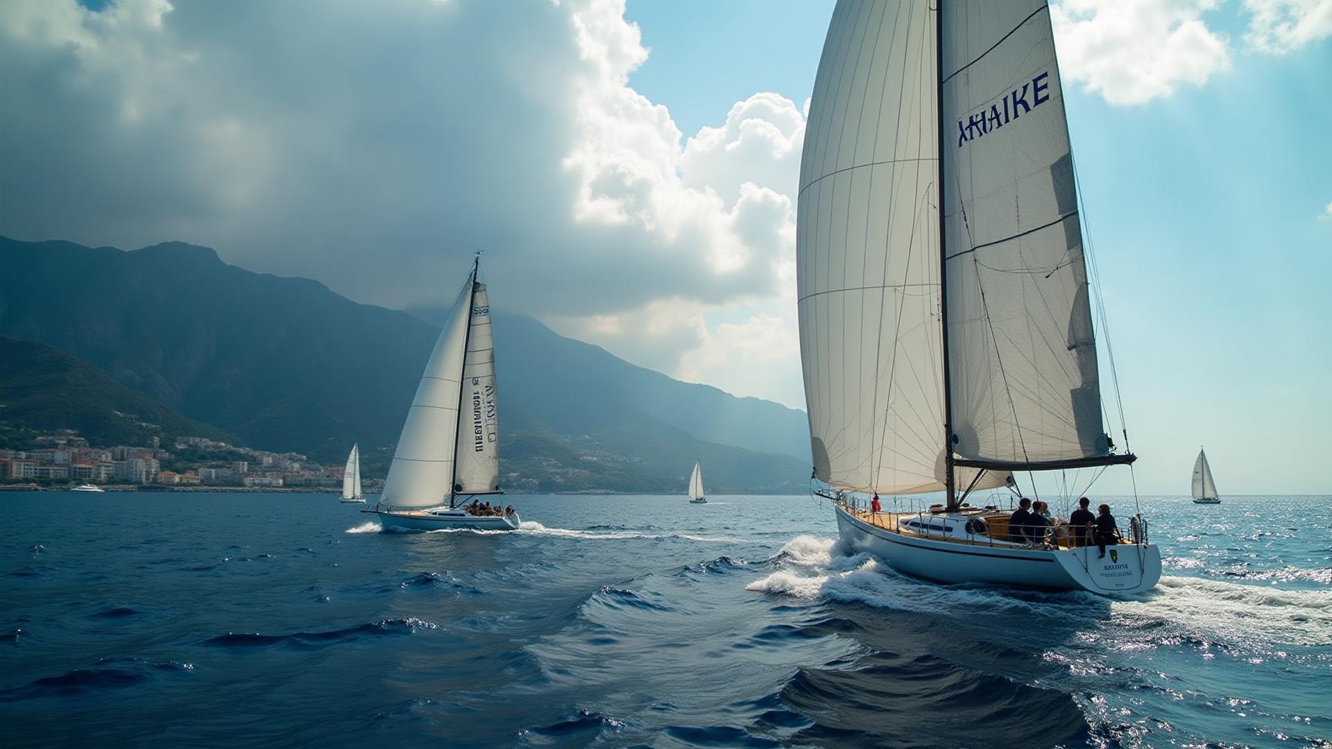 America's Cup in azione
